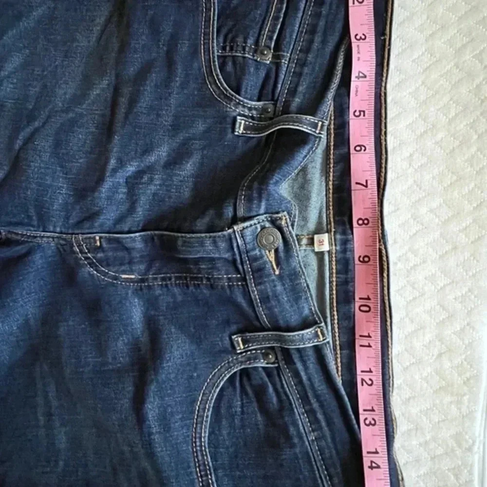 Levi’s Denim Jean Shorts-Dark Denim Size 31 - Picture 4 of 6